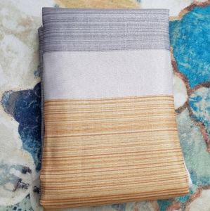 Shimmery shower curtain